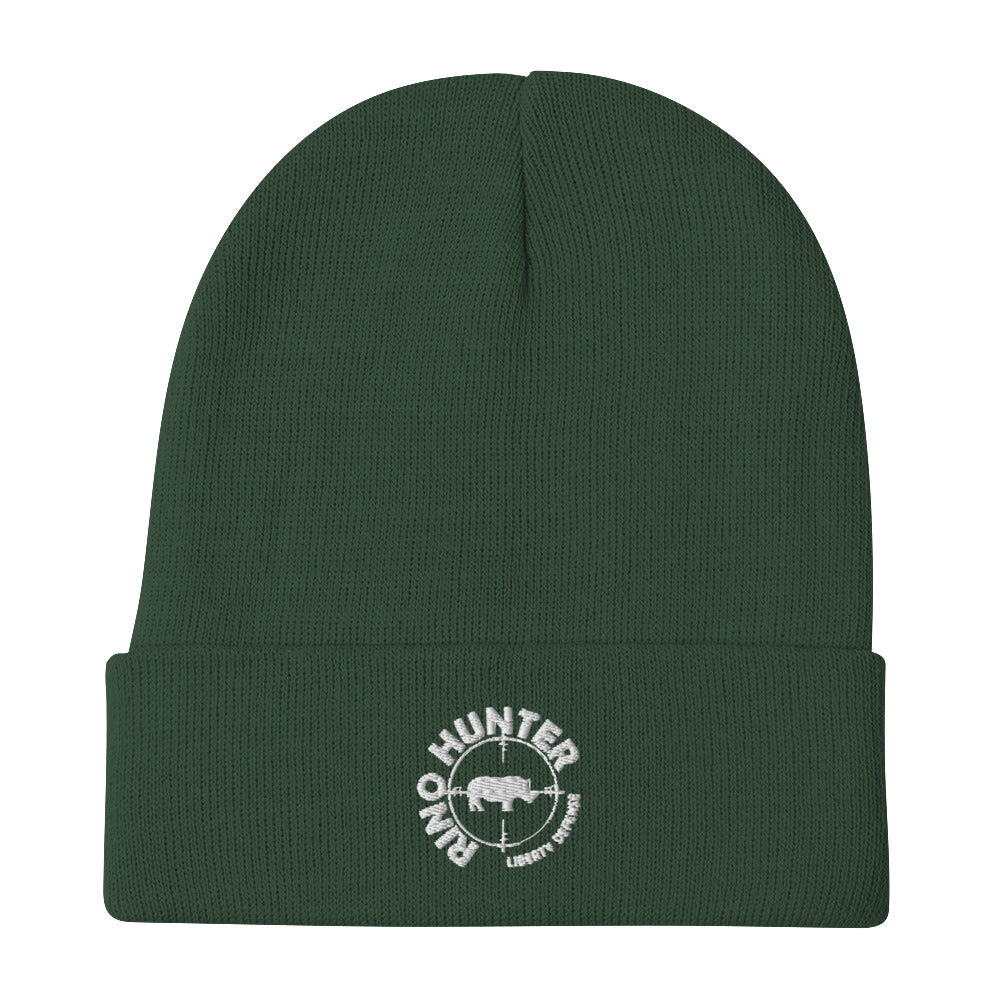 Embroidered Rino Hunter Beanie