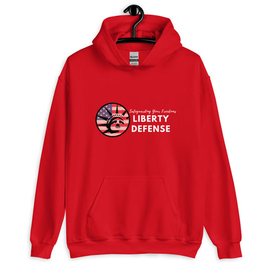 Liberty Defense Hoodie (White Logo)