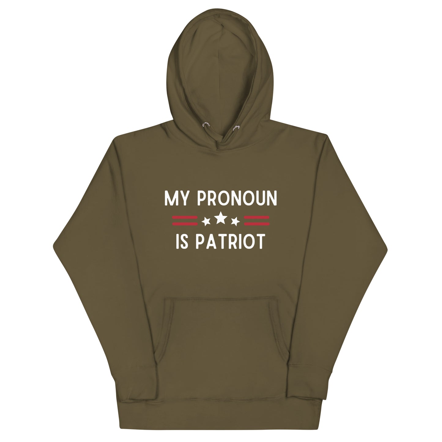 My Pronoun Is Patriot Hoodie